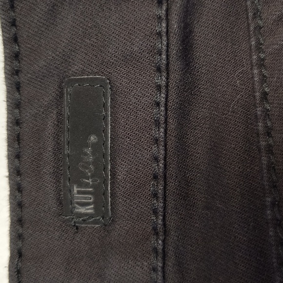 Kut from the Kloth Natalie High Rise Boot Cut Black Jeans Size 12 - Picture 5 of 8